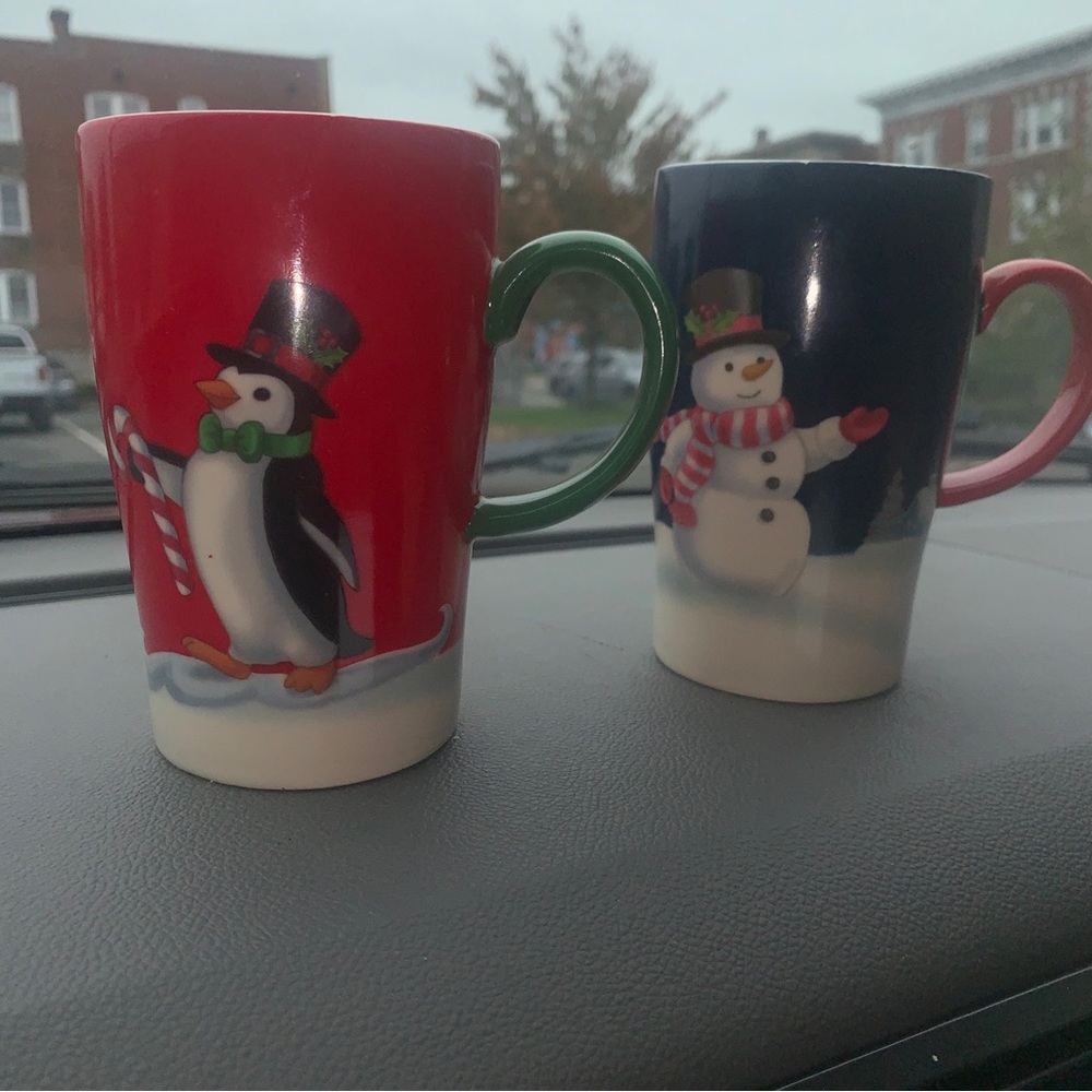 Lenox Christmas American by Design mugs